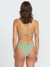 Volcom Simply Seamless Skimpy Bikini Bottom - Grass Green